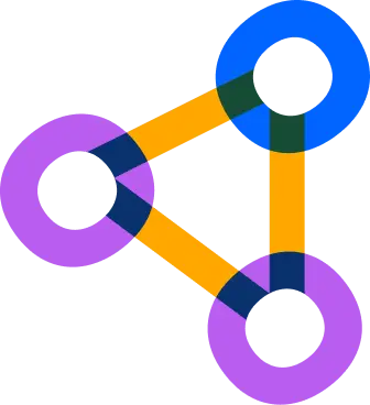 Illustration de cercles reliés par des lignes