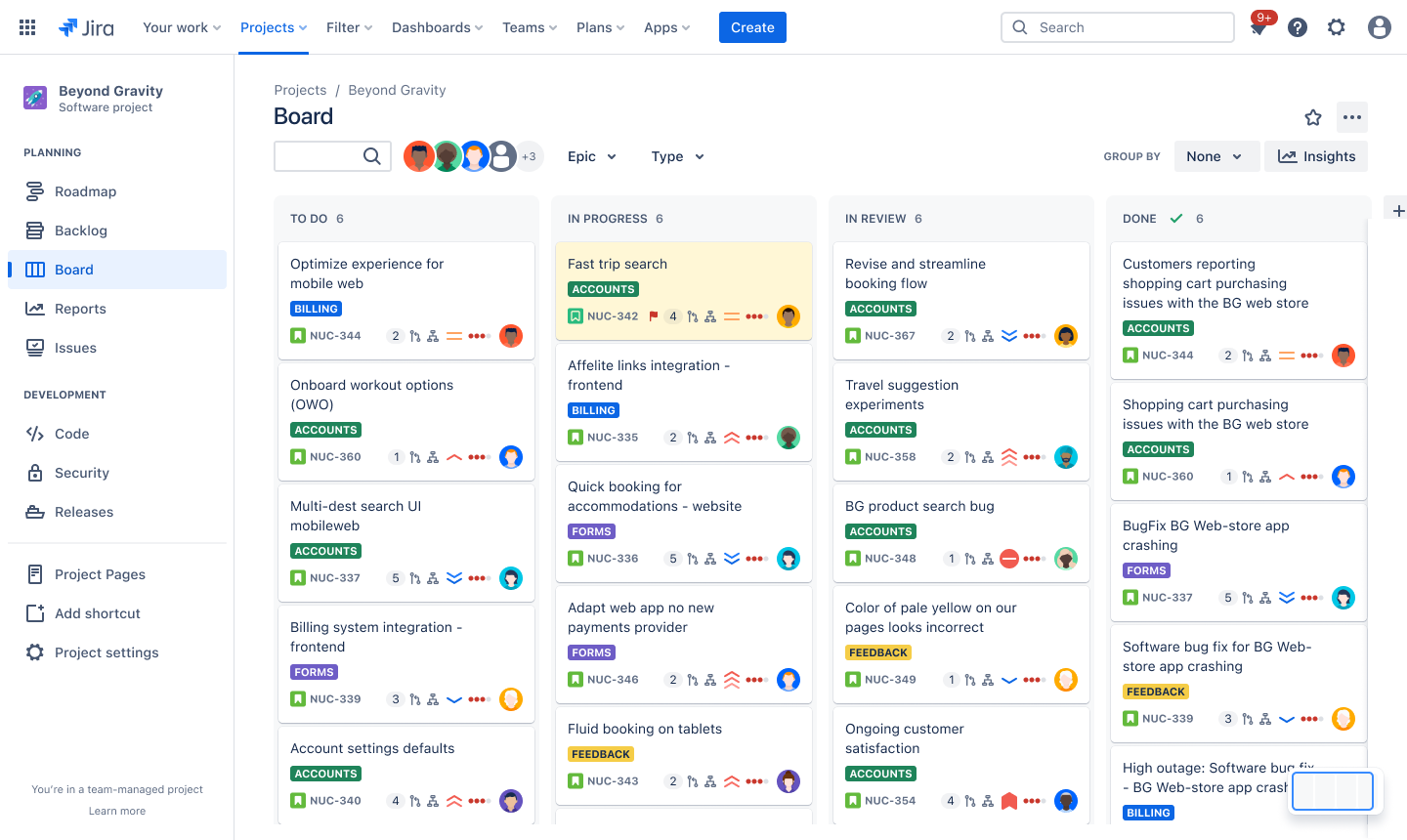 Tableau Kanban