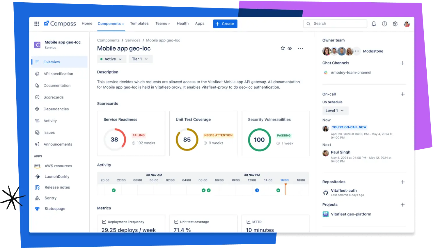Compass product screenshot