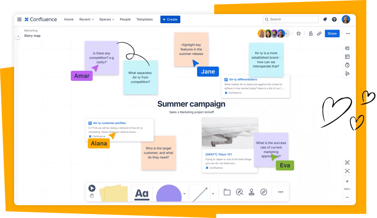 Projektmanagement-Screenshot