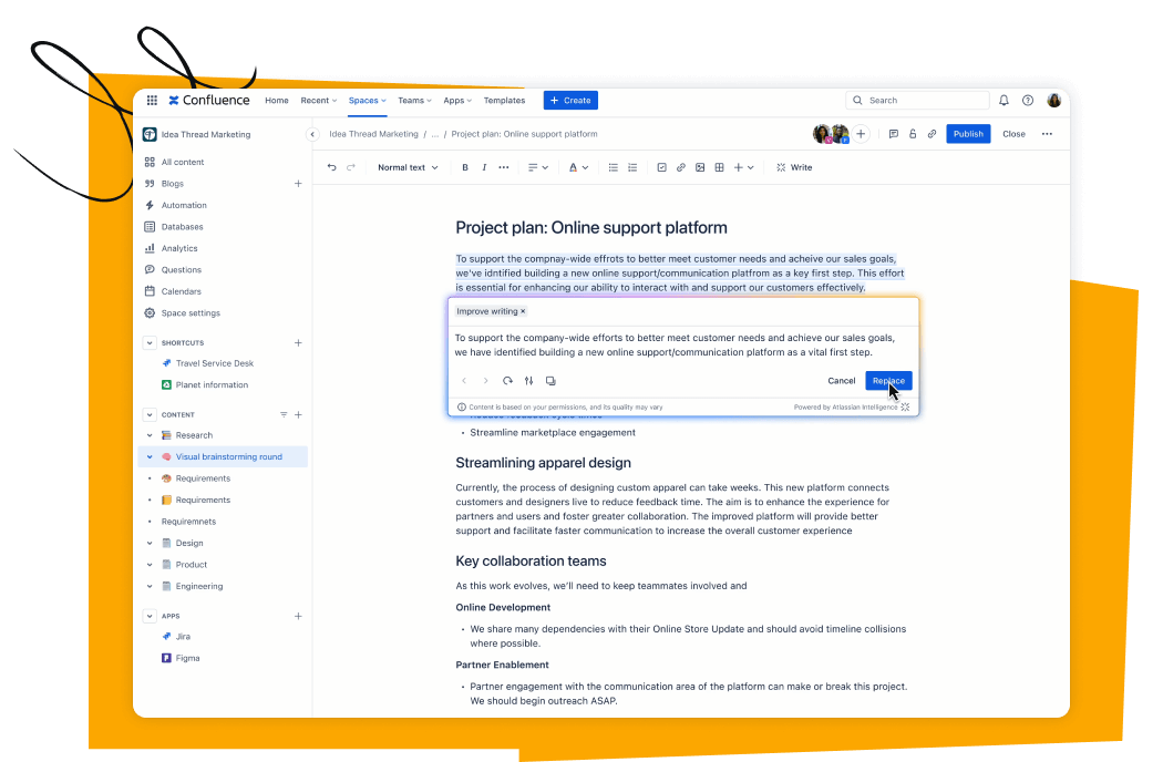 Screenshot: Jira
