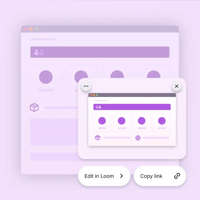 Loom screenshot illustration