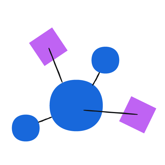 Illustration depicting chat bubbles