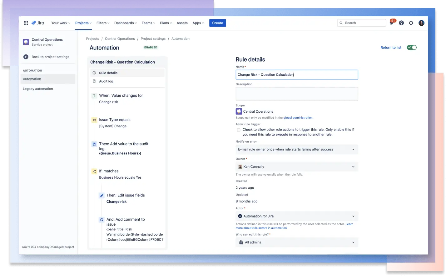 Voorvertoning van een automatisering in taakautomatisering