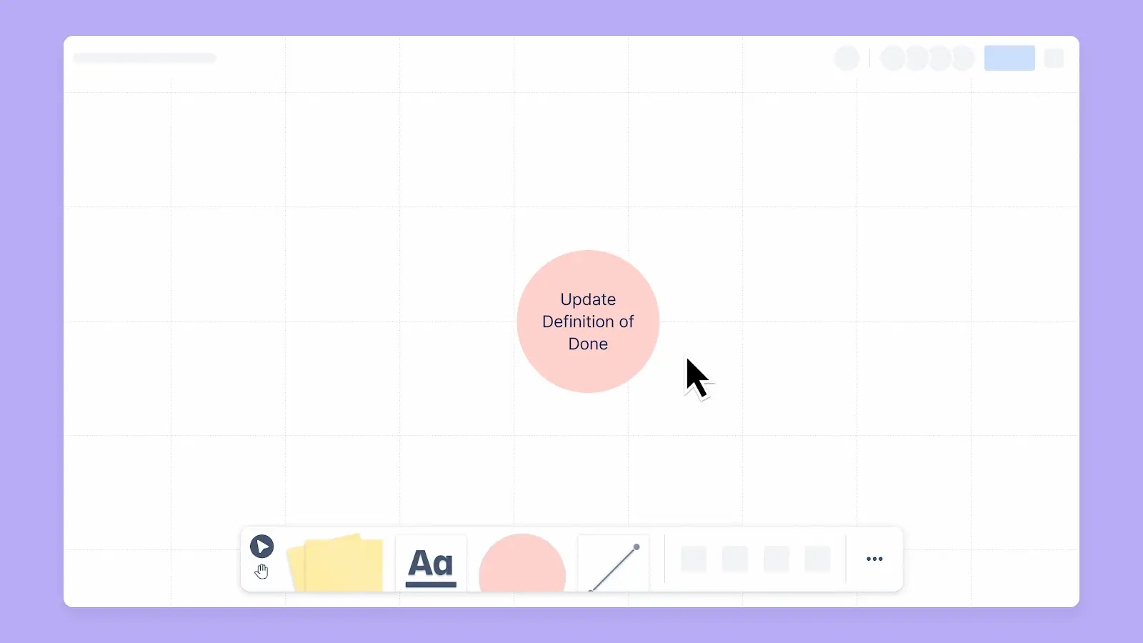 Creating Jira issue from elements on whiteboard gif.