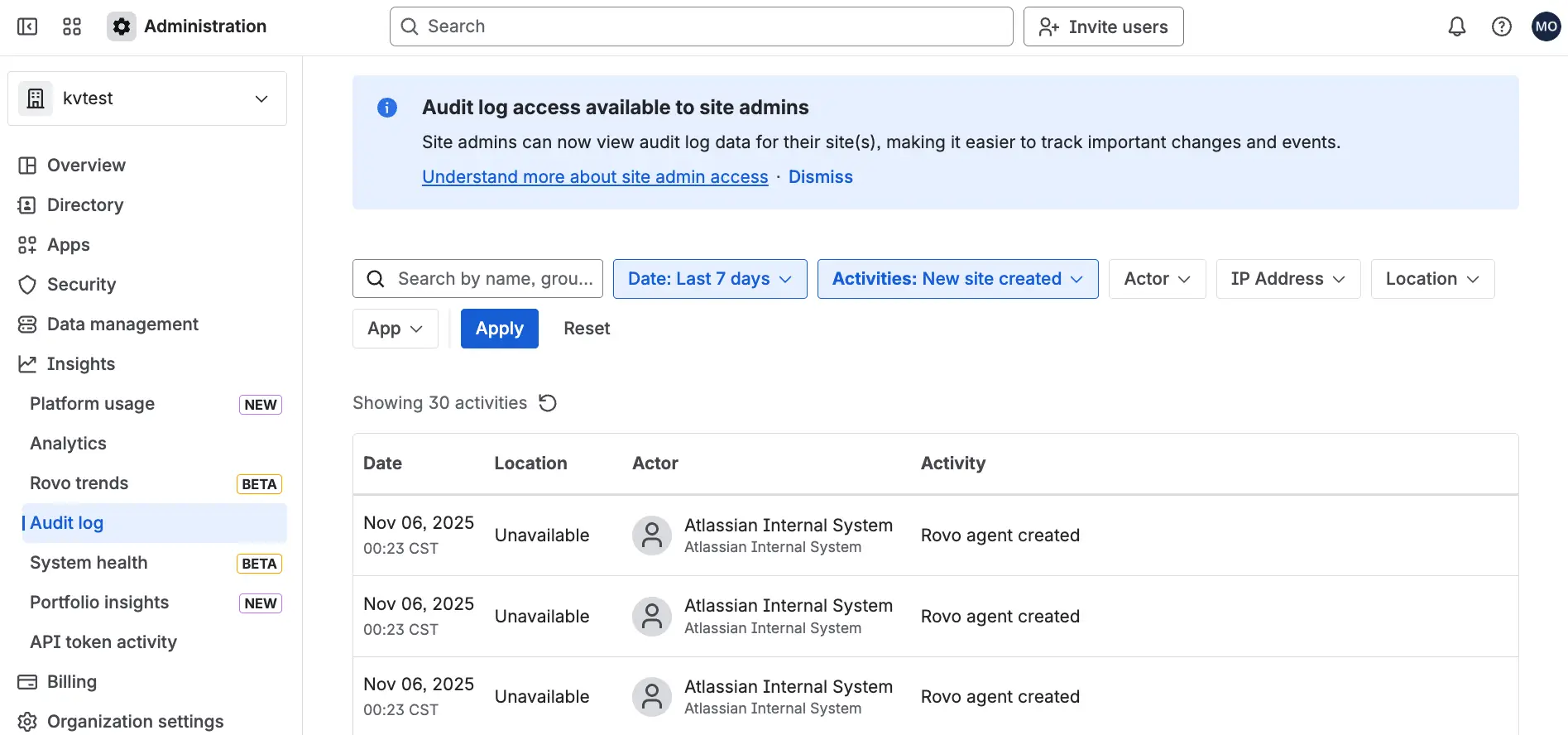 Een Jira-issue-instelling aangemaakt in de vervolgkeuzelijst