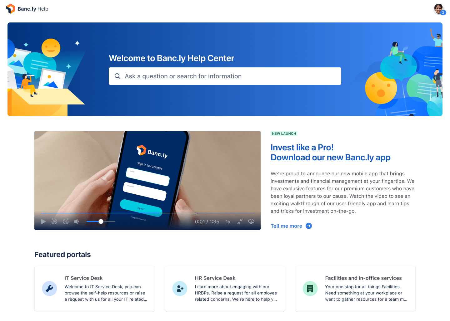 Intenti dell'assistente virtuale