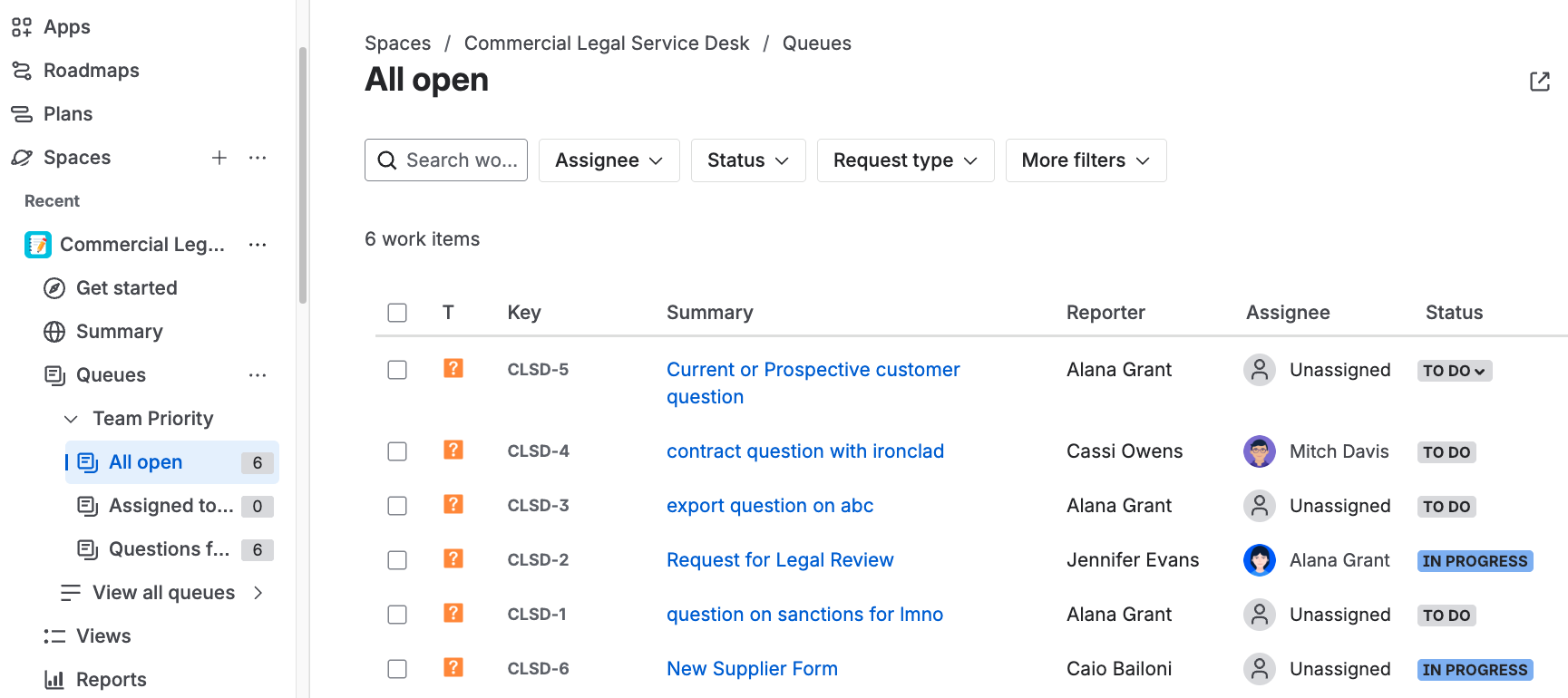 Navigate to favorites